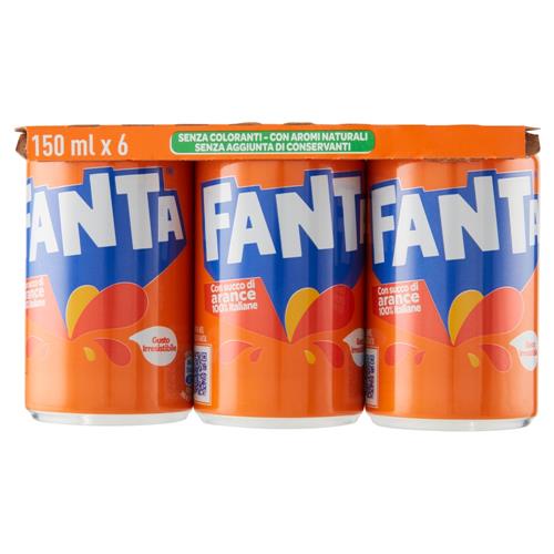 Fanta Mini Lattina Per 12 Cl 15