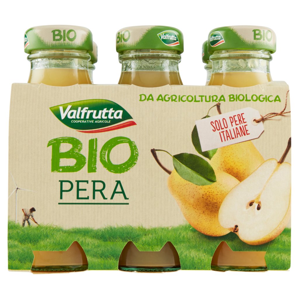 Valfrut Suc Bio X6 Pera Ml 125