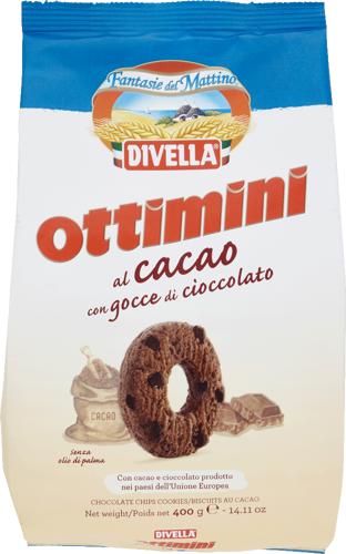 Divella Ottimini Integrali Al Cioccolato Gr 400