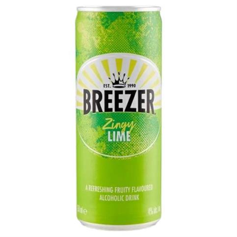 Bacardi Breezer Lime Cl 25