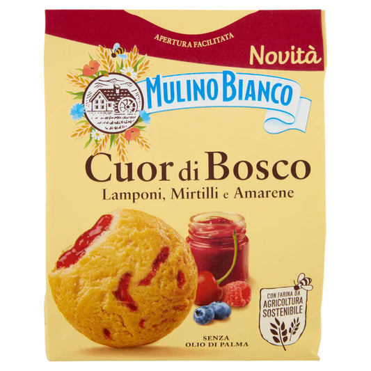 Mulino Bianco Biscotti Cuor Di Bosco Gr.300