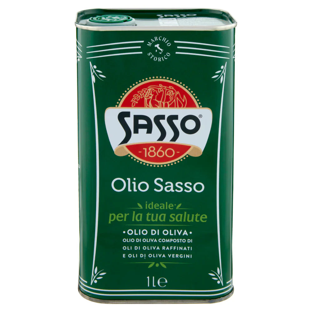 Sasso Olio Di Oliva Lattina Lt 1