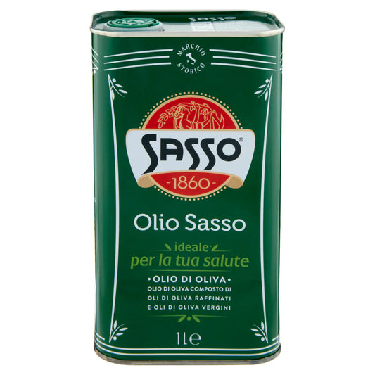 Sasso Olio Di Oliva Lattina Lt 1