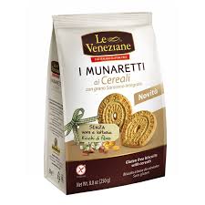 Le Veneziane Munaretti ai Cereali Senza Glutine Gr 250